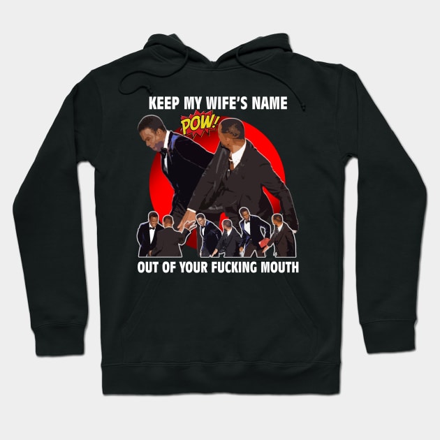 wow will smith slap chris rock Hoodie by RANS.STUDIO